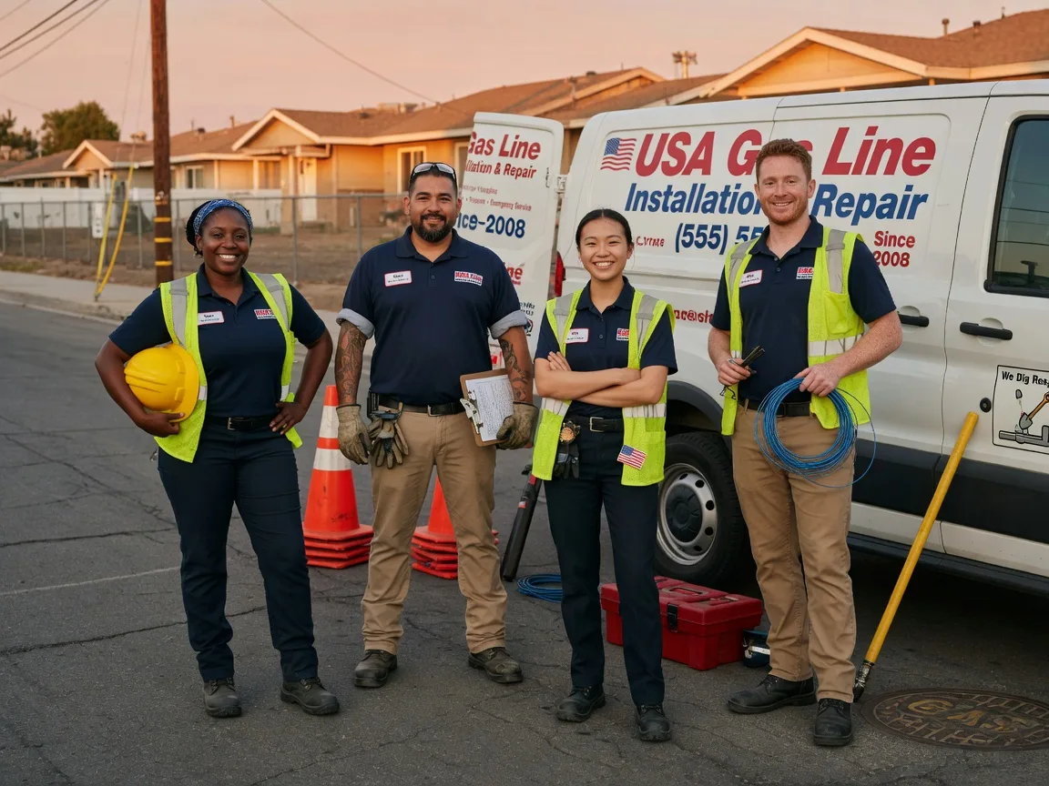 Gas Line Installation company in Nondalton, AK
